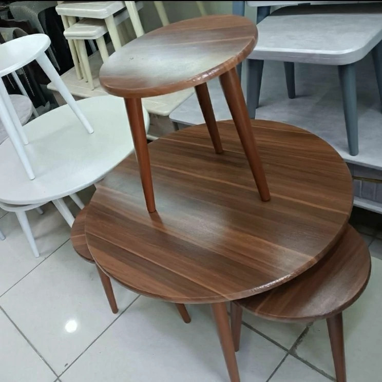 جلو مبلی عسلی مدل سپیدار چهار عددی